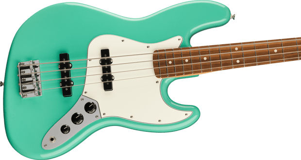 Fender Player Jazz Bass 4-String Electric Bass Guitar - Sea Foam Green
