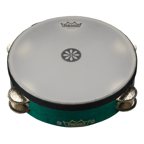 Remo TA-3010-LR - 10''Tambour Layne Redmond Lotus 2-5/8'',Ger Sil Jing,5Px2R,Aqu