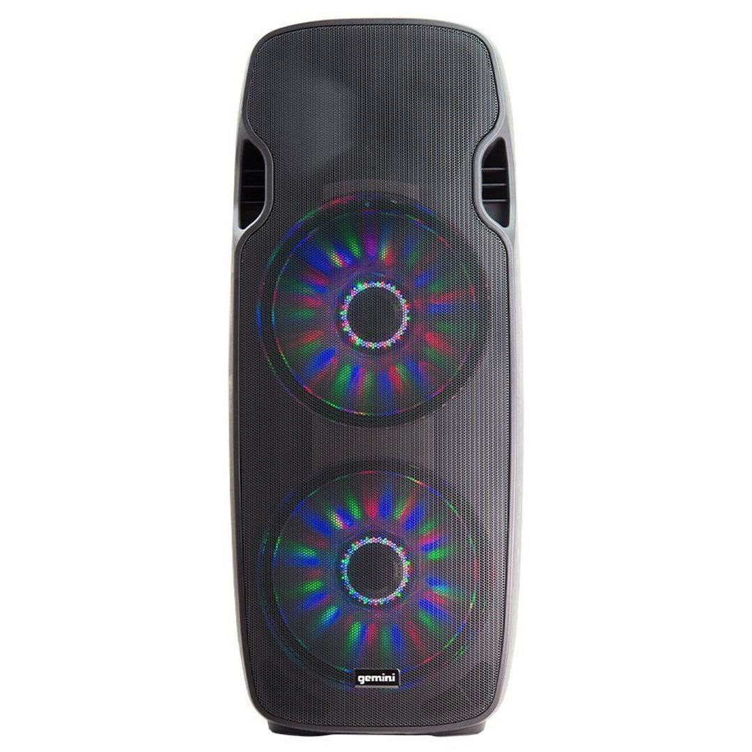 Gemini AS-21 Active Dual 15” Powered Speaker