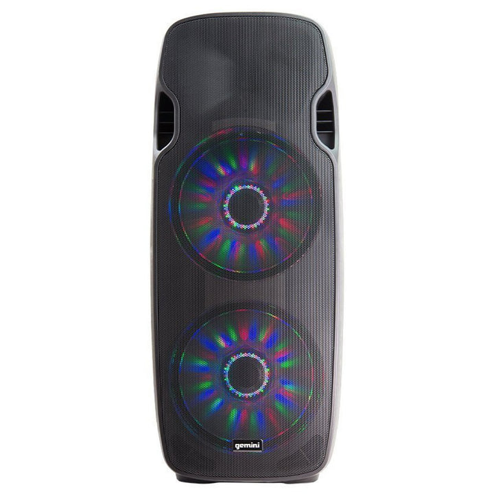 Gemini AS-21 Active Dual 15” Powered Speaker