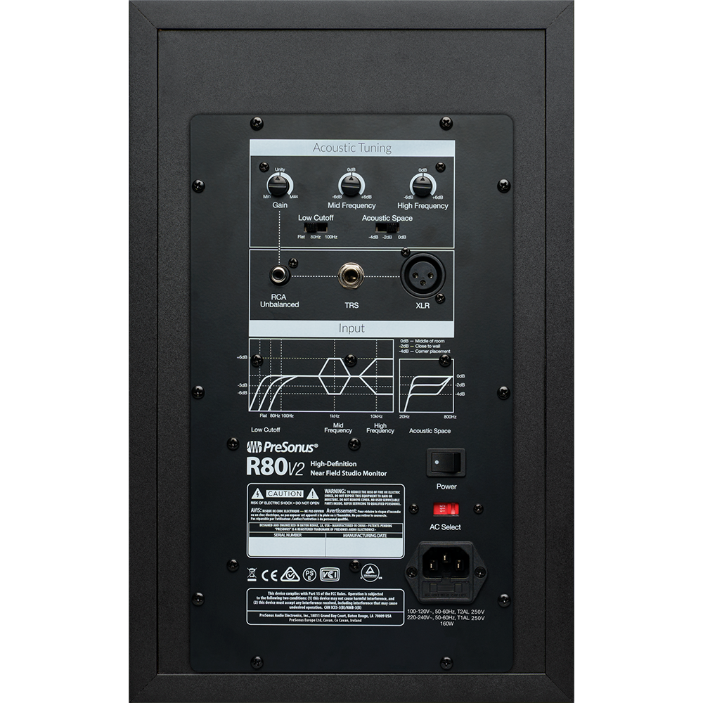 PreSonus R80 V2 Studio Monitor