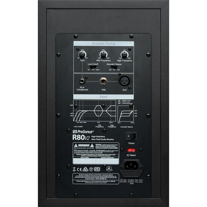 PreSonus R80 V2 Studio Monitor