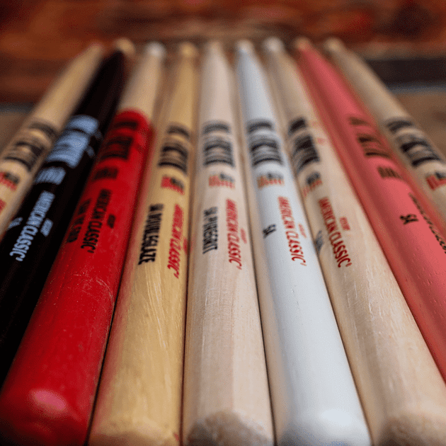 Vic Firth 5AP American Classic 5A Wood Tip Pink Drumsticks