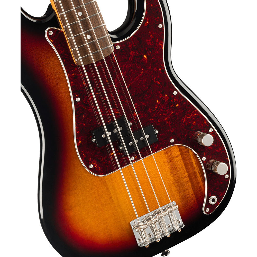 Squier Classic Vibe '60s Precision Bass Laurel Fingerboard Electric Bass Guitar - 3-Color Sunburst