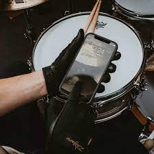 Zildjian ZXGL0013- Zildjian Touchscreen Drummer's Gloves - Large