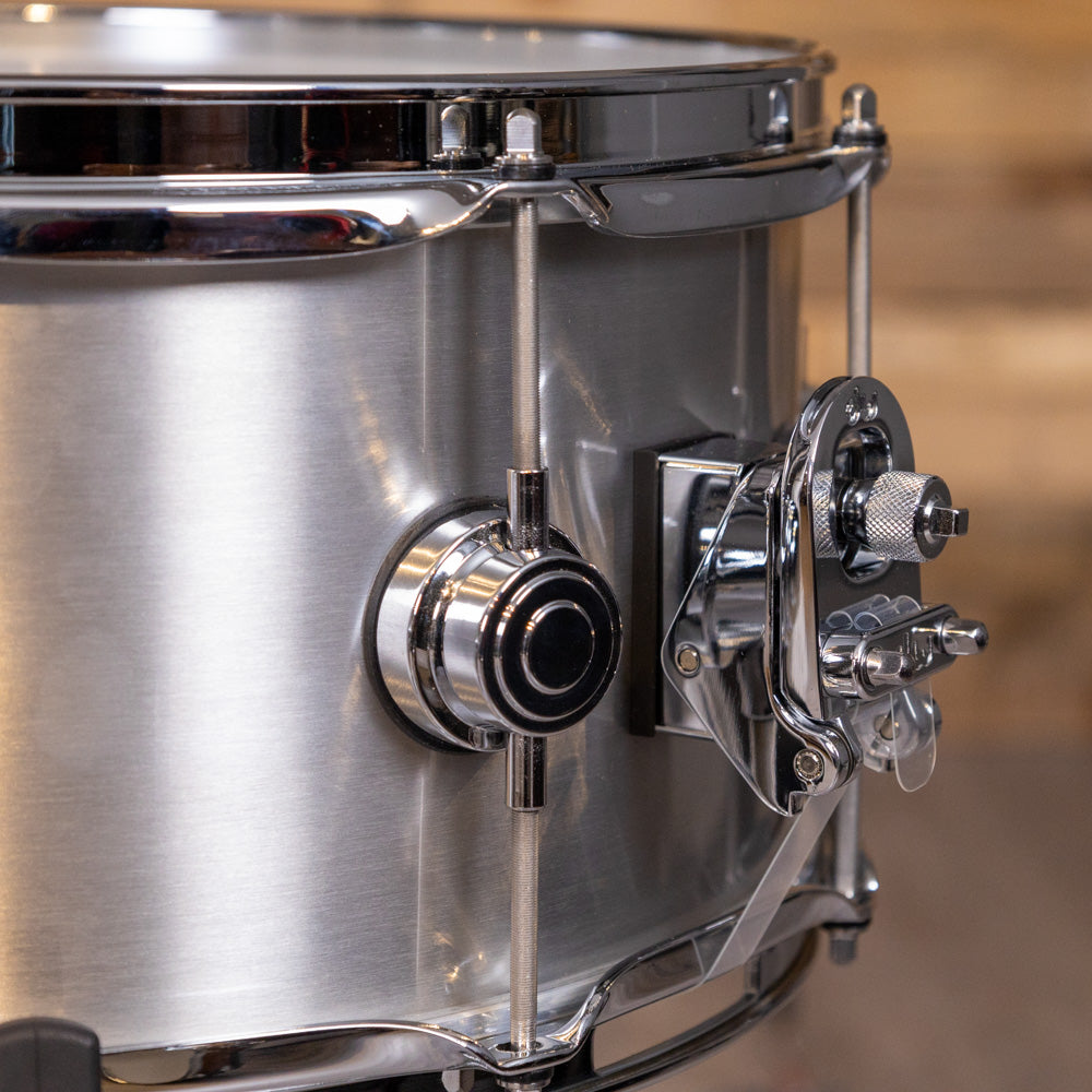 DW Collector's Series Metal Snare Drum Thin 1mm Thin Aluminum Smooth Finish - 6.5x14