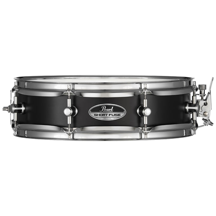 Pearl SFS1335B Short Fuse 13x3.5" Snare Drum - Piccolo Black Steel