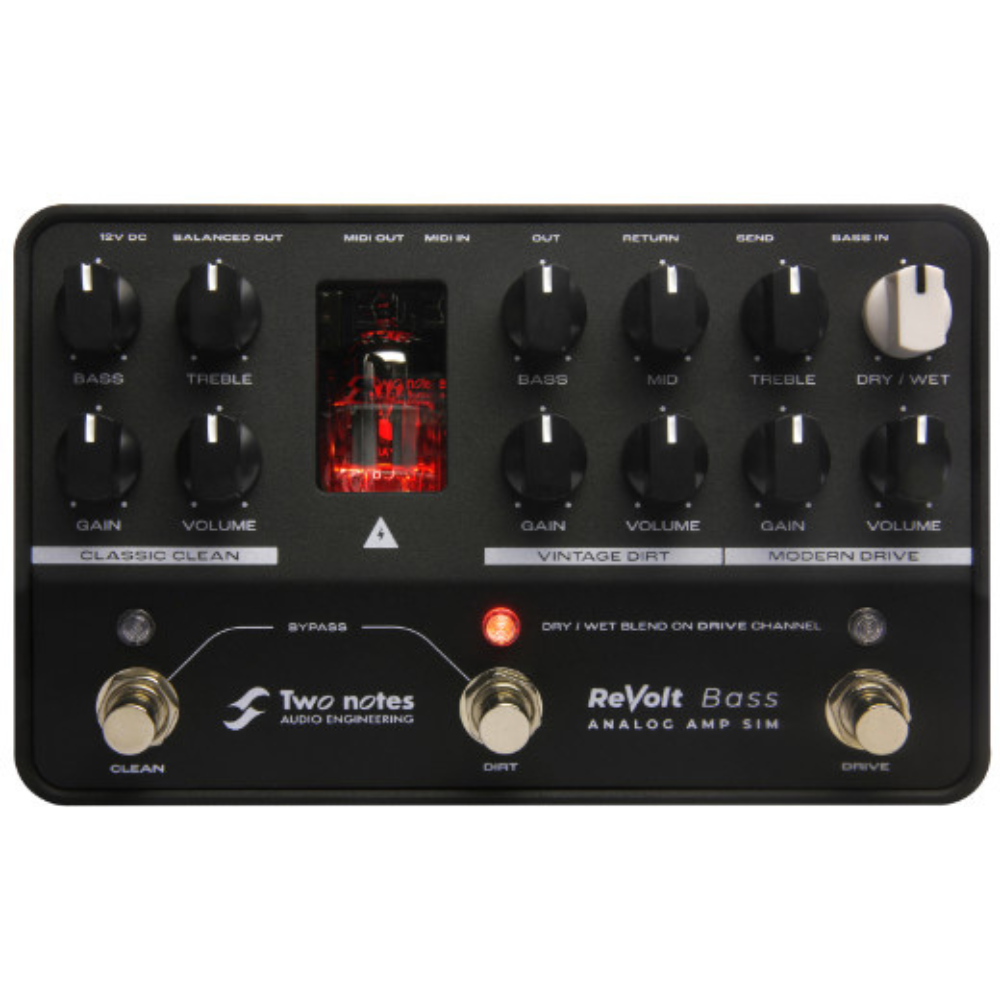 Two Notes TNREVOLTB ReVolt Bass 3-Channel All-Analog Amp