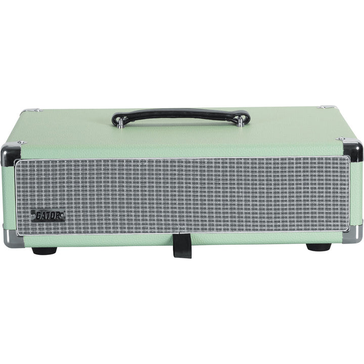 Gator Vintage Amp Vibe Rack Case (2U) - Seafoam Green