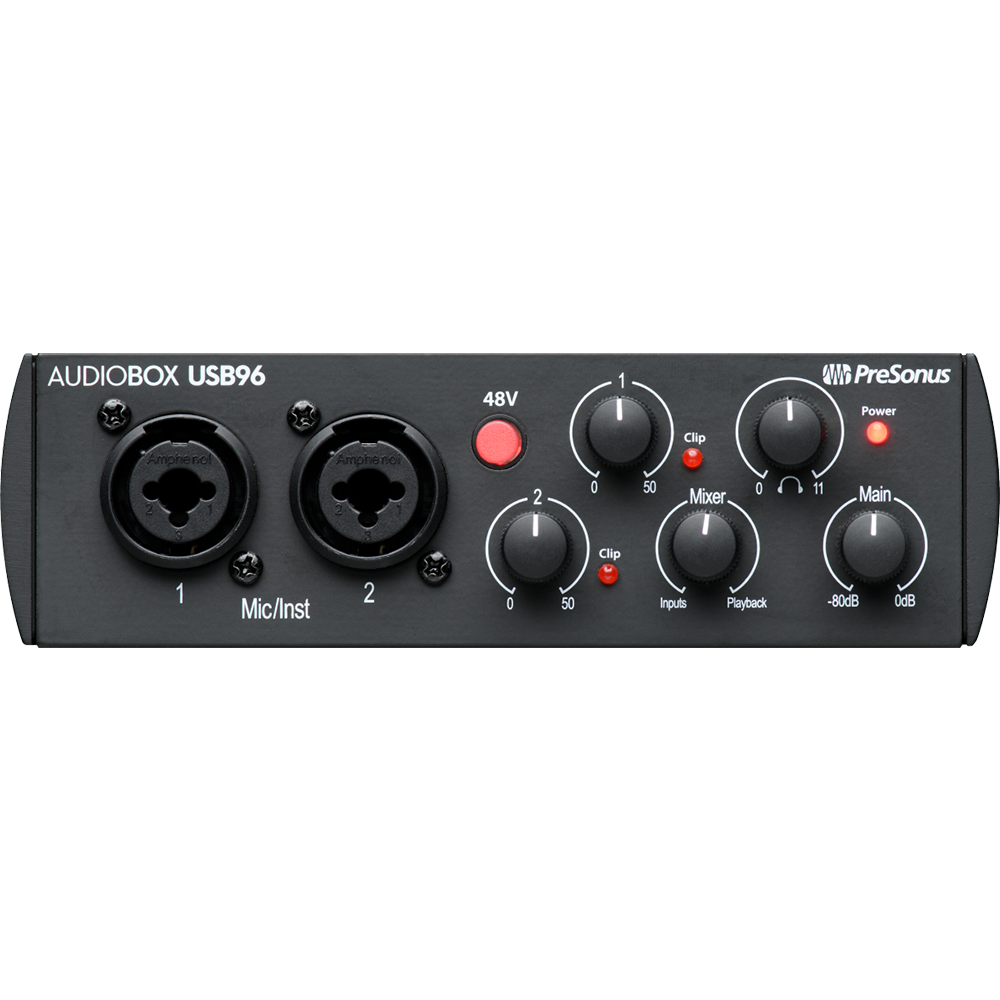 PreSonus AudioBox USB 96K Studio Bundle (25th Anniversary)