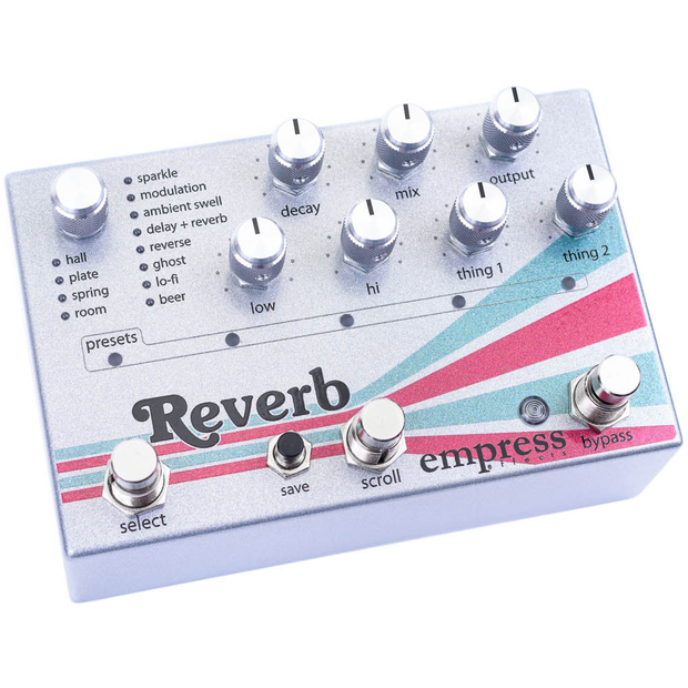 Empress Effects Reverb Guitar Pedal