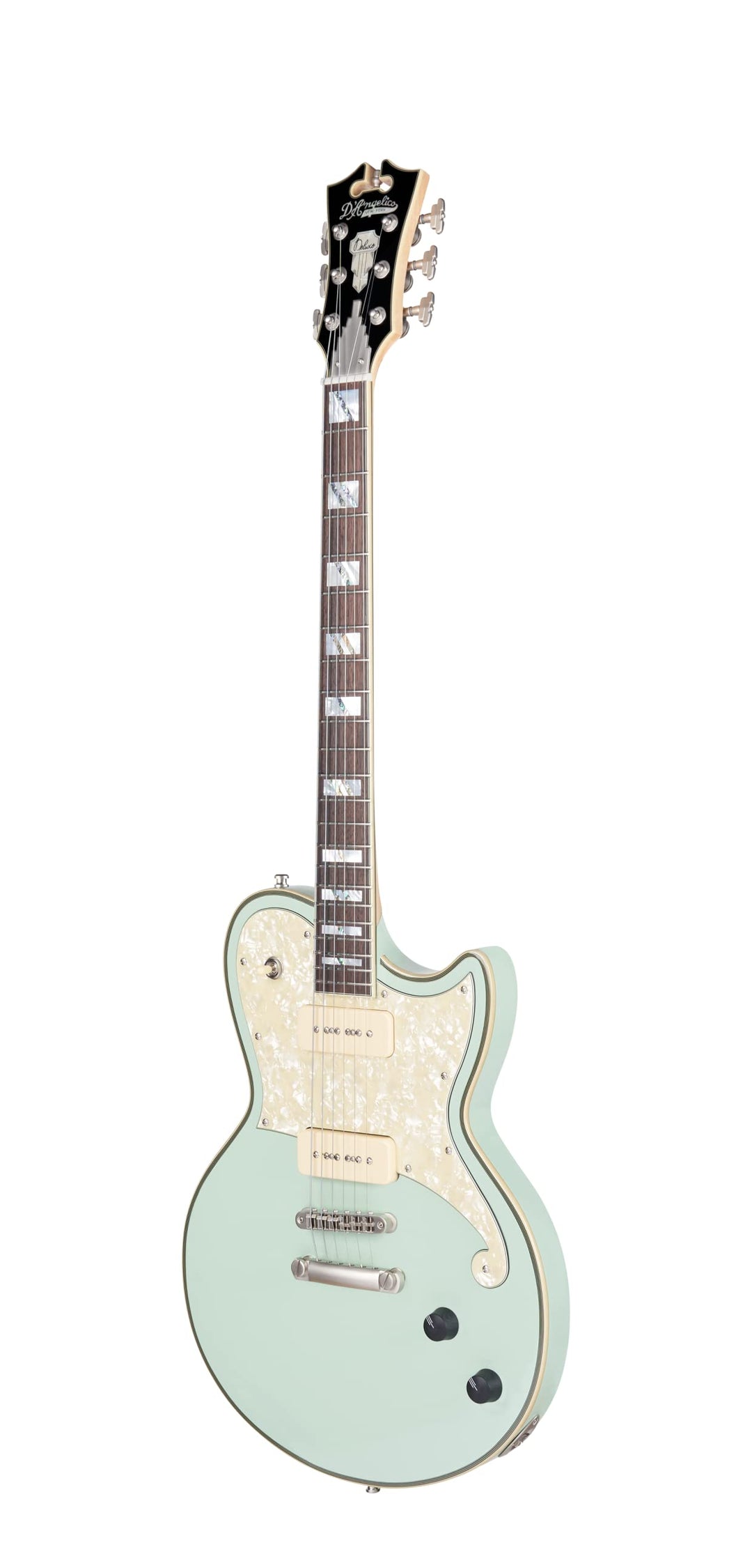 Dangelico Dadatlsagesns Single Cutaway Solid Body Includes Deluxe Hardshell Case - Sage
