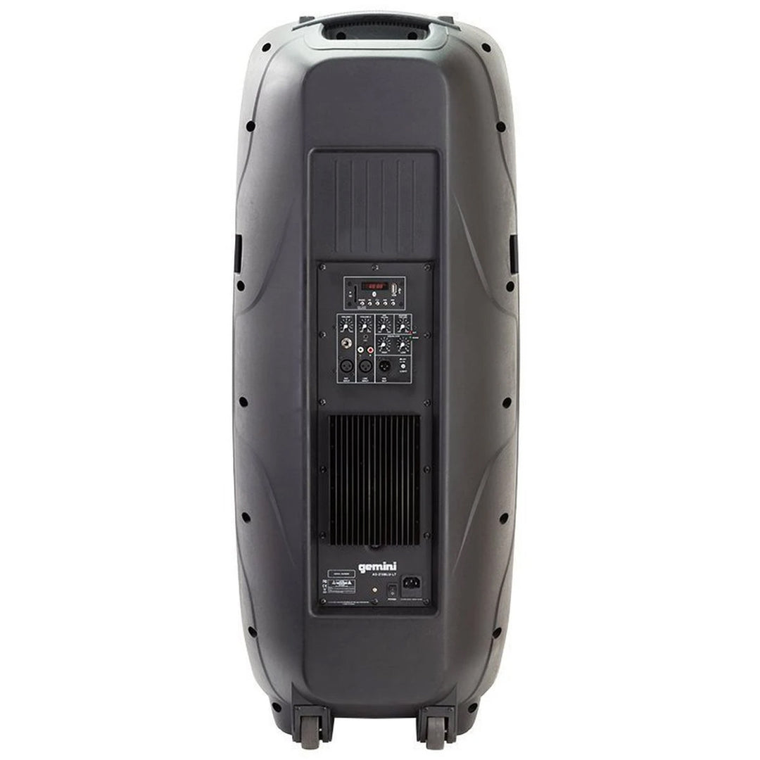 Gemini AS-21 Active Dual 15” Powered Speaker