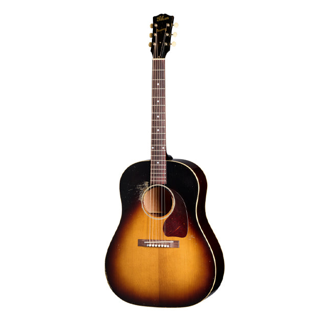 Gibson 1955 J-45 Light Aged Acoustic Guitar with Hardshell Case - Vintage Sunburst