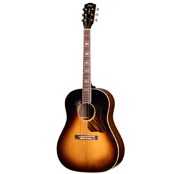 Gibson Custom Shop 1936 Advanced Jumbo Heavy Aged Acoustic Guitar with Case - Vintage Sunburst