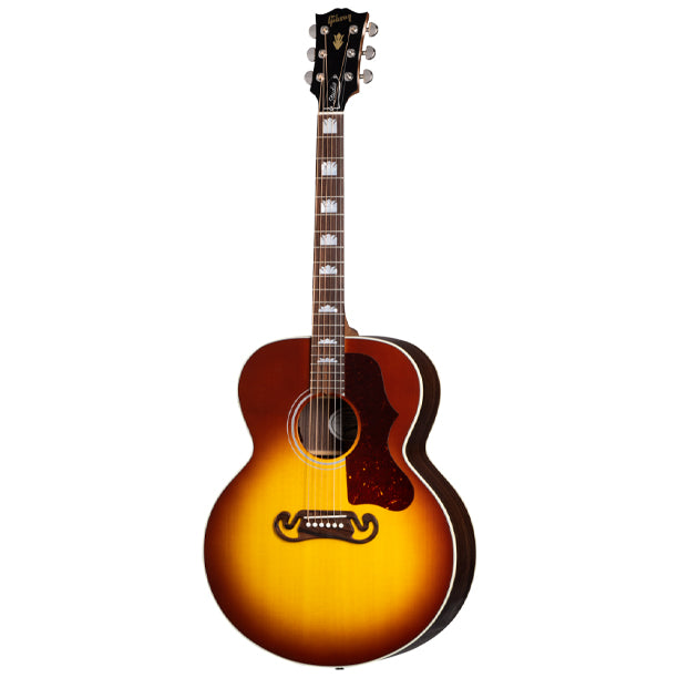 Gibson SJ-200 Studio Walnut Acoustic/Electric Guitar with Hardshell Case - Satin Walnut Burst