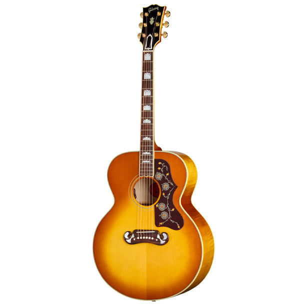 Gibson SJ-200 60s Original Acoustic/Electric Guitar with Hardshell Case - Heritage Cherry Burst