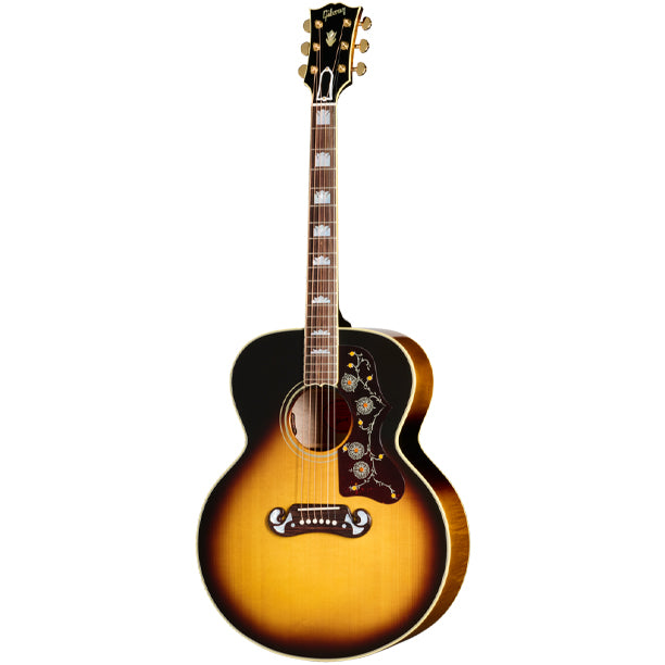 Gibson SJ-200 60s Original Acoustic/Electric Guitar with Hardshell Case - Vintage Sunburst