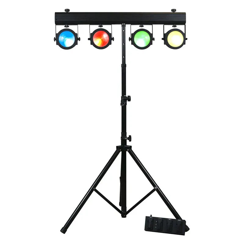Eliminator Lighting Dotz TPAR System Plus - 4 COB PAR Wash Package