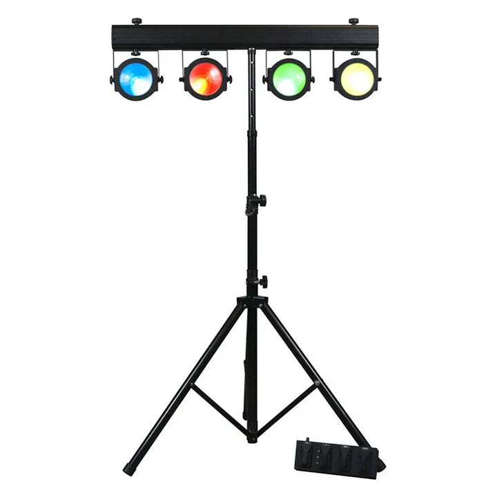 Eliminator Lighting Dotz TPAR System Plus - 4 COB PAR Wash Package