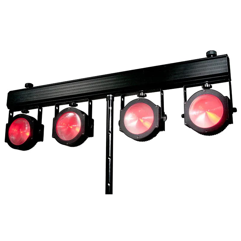 Eliminator Lighting Dotz TPAR System Plus - 4 COB PAR Wash Package