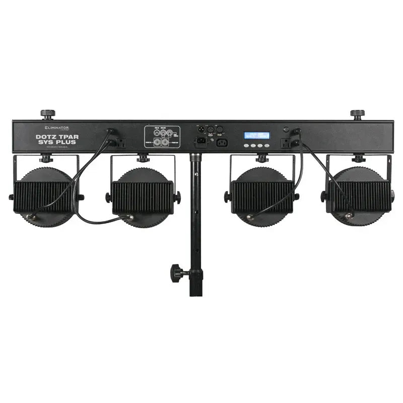Eliminator Lighting Dotz TPAR System Plus - 4 COB PAR Wash Package