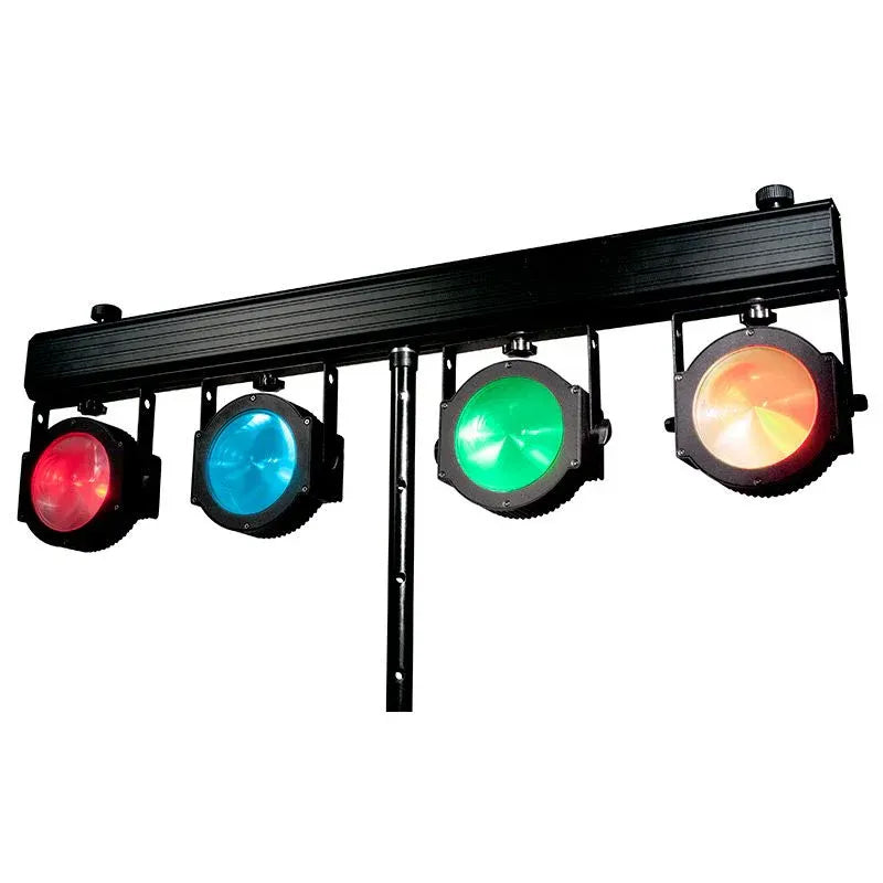 Eliminator Lighting Dotz TPAR System Plus - 4 COB PAR Wash Package