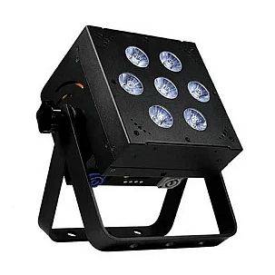 LCG Dice 6 Battery Powered LED Uplight Wash Lights (Pack of 8)