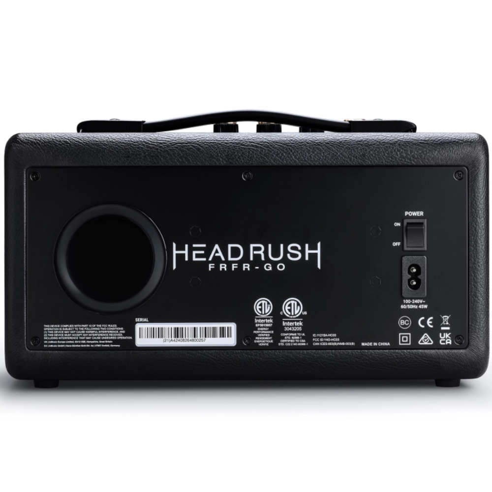 HeadRush FRFR-GO 30W Full-Range Flat-Response Rechargeable Amp w/Bluetooth
