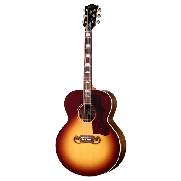 Gibson SJ-200 Studio Rosewood Acoustic/Electric Guitar with Hardshell Case - Rosewood Burst