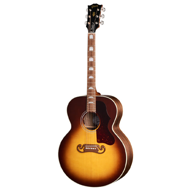 Gibson SJ-200 Studio Walnut Acoustic/Electric Guitar with Hardshell Case - Walnut Burst