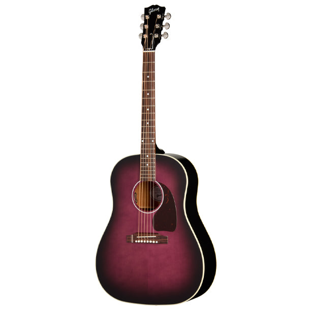 Gibson J-45 Standard Acoustic/Electric Guitar with Hardshell Case - Purple Burst