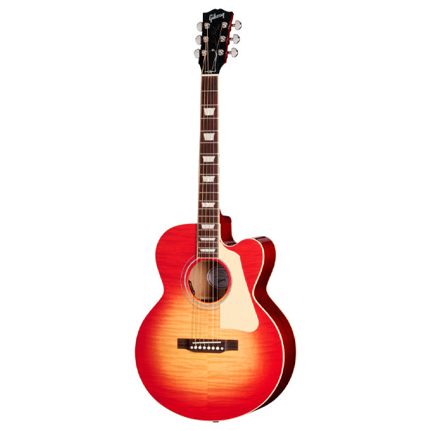 Gibson Les Paul Parlor Acoustic/Electric Guitar with Hardshell Case - Vintage Cherry Sunburst