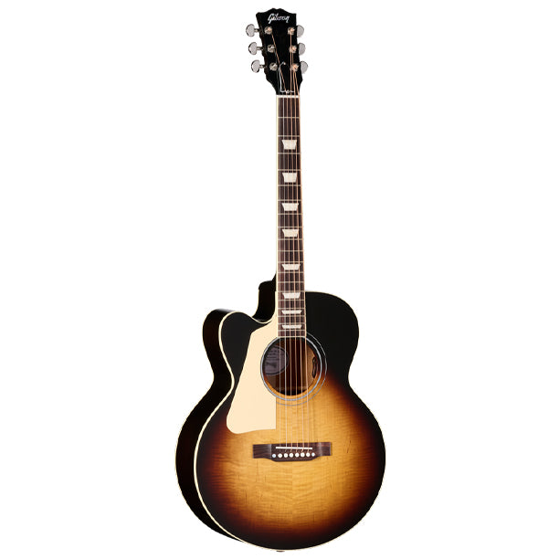 Gibson Les Paul Parlor Acoustic/Electric Guitar with Hardshell Case - Vintage Sunburst (Left Handed)