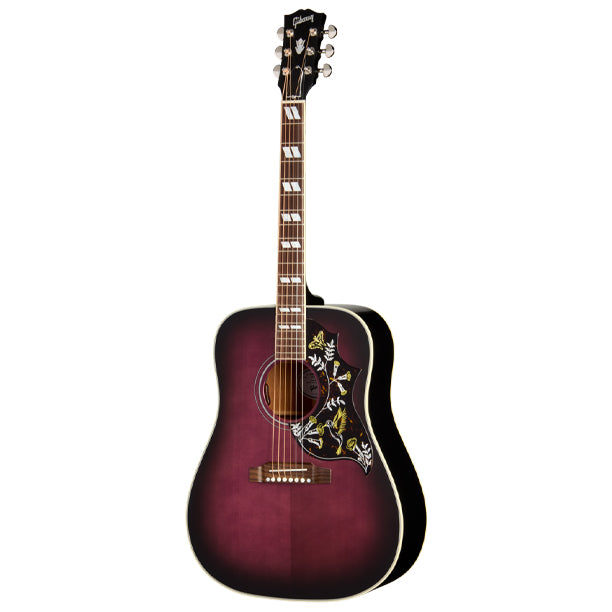 Gibson Hummingbird Standard Acoustic/Electric Guitar with Hardshell Case - Purple Burst