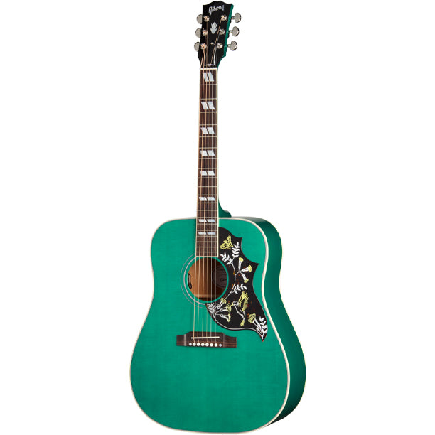 Gibson Hummingbird Standard Acoustic/Electric Guitar with Hardshell Case - Seafoam Green