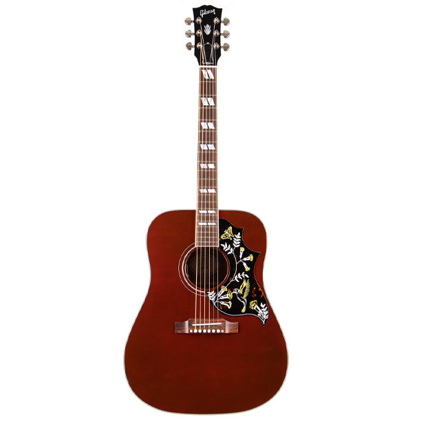 Gibson Hummingbird Standard Acoustic/Electric Guitar with Hardshell Case - Wine Red