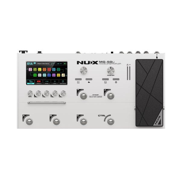 NUX MG-50Li モデリングプロセッサー NUX MG-50LI Modeler & Profiler (White) – Music City Canada