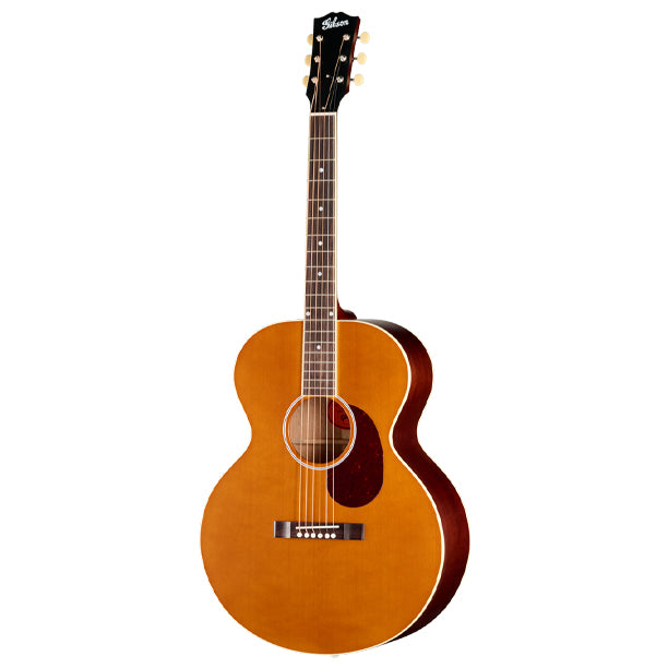 Gibson J-185 Century 12-Fret Acoustic Guitar with Hardshell Case - Vintage Amber