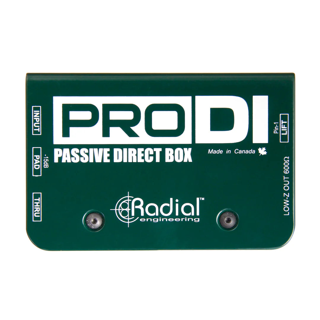 Radial Pro DI Single Channel Passive Direct Box (RENTAL)