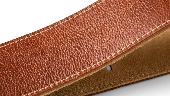 Taylor Guitars 2.5'' Leather Guitar Strap w/Suede Back - Medium Brown