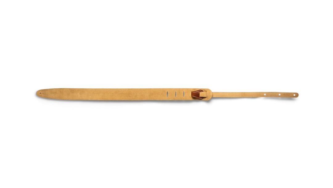 Taylor Guitars 2.5'' Leather Guitar Strap w/Suede Back - Medium Brown