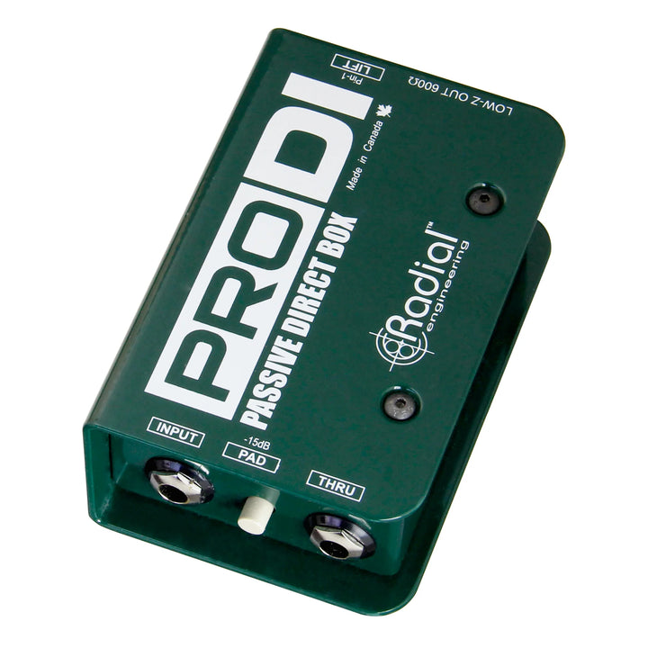 Radial Pro DI Single Channel Passive Direct Box (RENTAL)