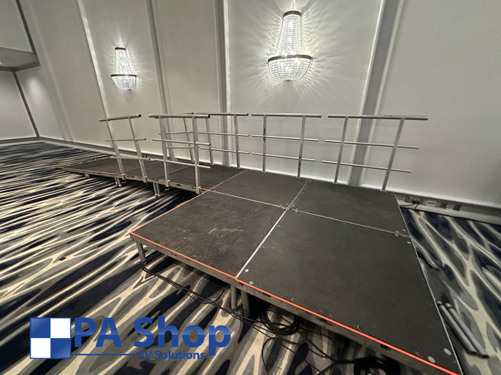 Wheelchair Ramp Option for Portable Stage (RENTAL)