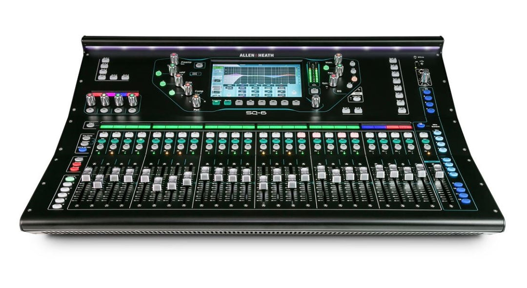 Allen & Heath SQ6 - 48-Channel 24-Fader Digital Mixer (RENTAL)