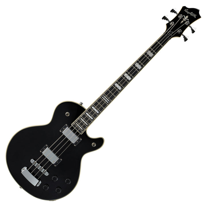 Hagstrom SWEB-BLK Swede Bass Electric Bass (Black Gloss)