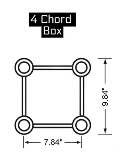 Show Truss for Lighting & Display 10” x 10” x 10ft (RENTAL)