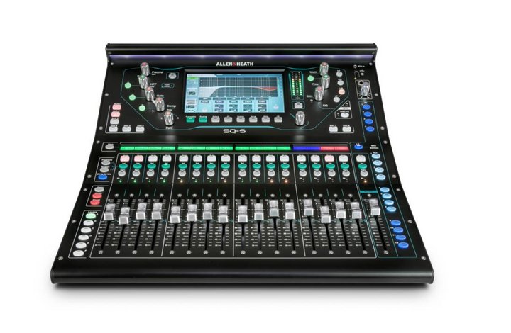 Allen & Heath SQ5, 48-Channel, 17-Fader Digital Mixer (RENTAL)