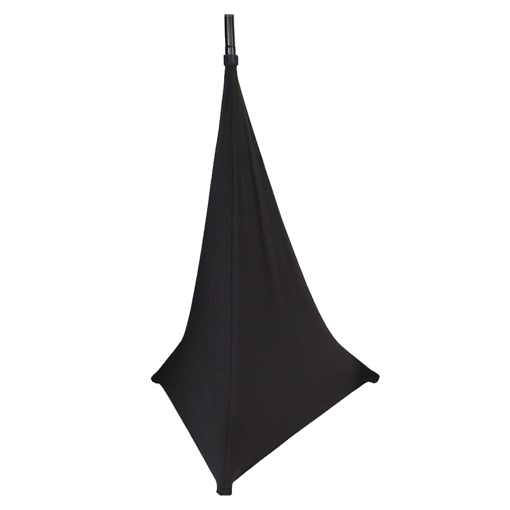 Black Scrim Cover for Speaker Stand (RENTAL)
