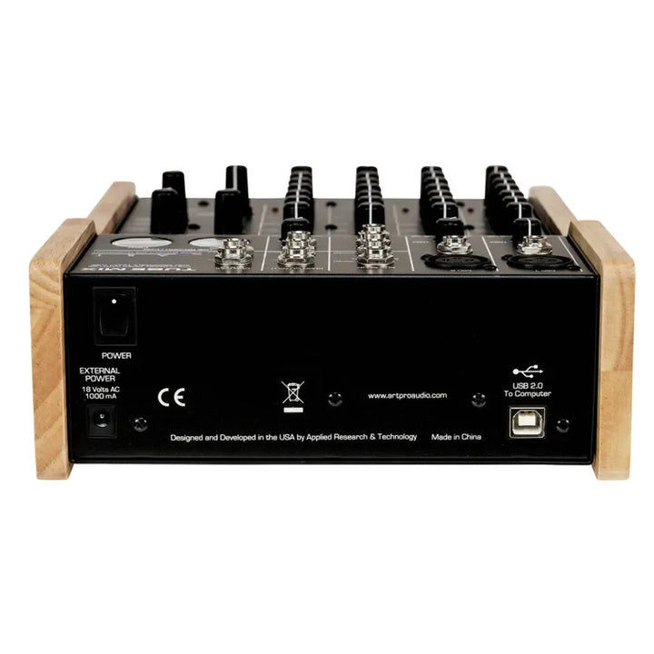 ART Pro Audio TubeMix 5-Channel Recording Mixer with USB and Assignable 12AX7 Tube